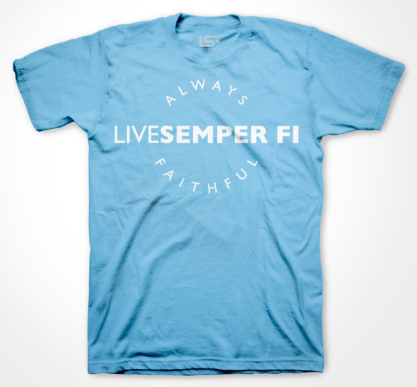 Always Faithful T-Shirt - Light Blue