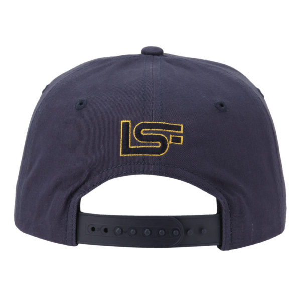 LIVESEMPER FI Flat Bill Hat - Navy - Back View