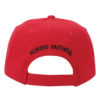 LSF Adjustable Hat – Red - Back View