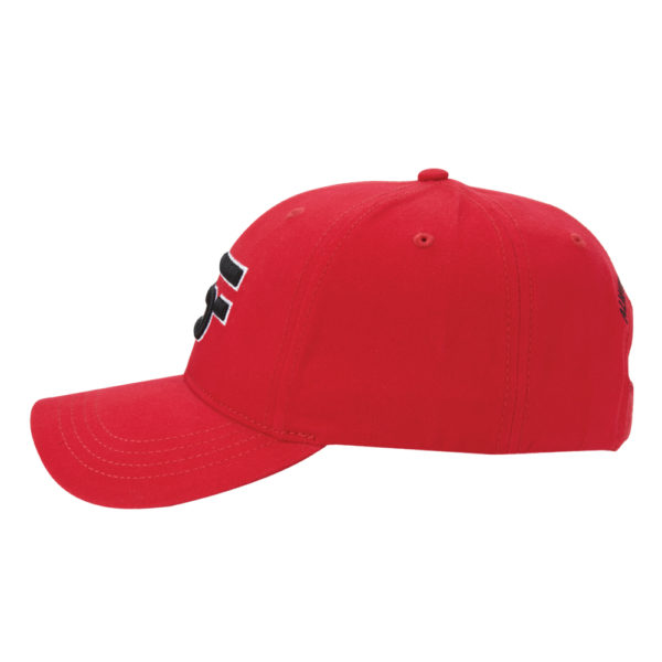 LSF Adjustable Hat – Red - Left View