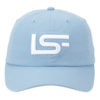 LSF Ladies Adjustable Hat – Columbia Blue - Front View