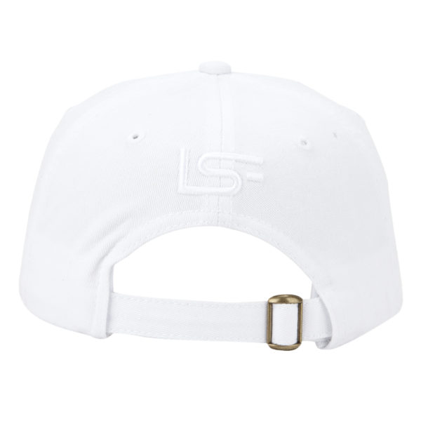 LSF Ladies Adjustable Hat – White - Back View