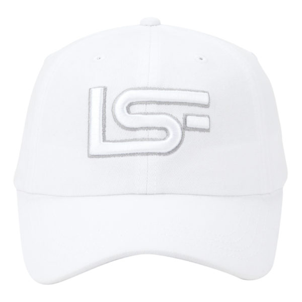 LSF Ladies Adjustable Hat – White - Front View