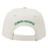 LSF Adjustable Hat – Stone - Green and Gold - Back View