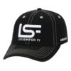 LIVESEMPER FI Adjustable Hat with Contrasting Stitching - Black