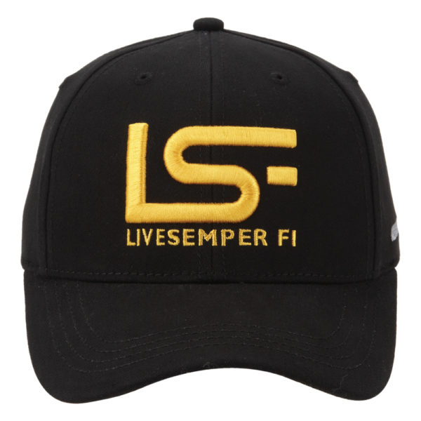 LIVESEMPER FI Adjustable Hat – Black - Front View