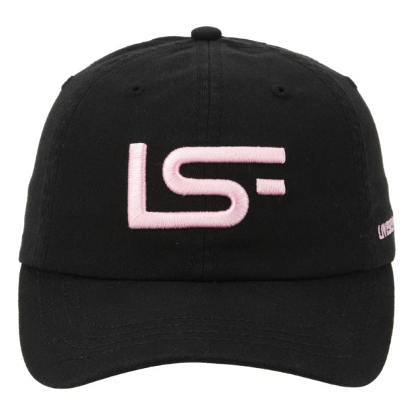 LSF Ladies Adjustable Hat – Black - Front View