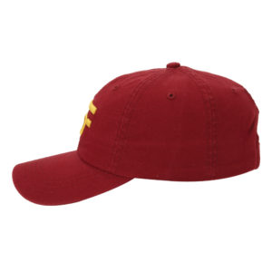 LSF Adjustable Hat – Dark Red - Left View