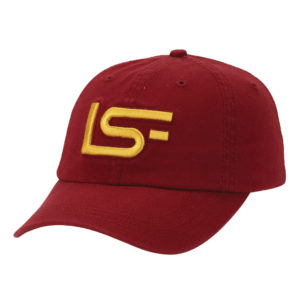 LSF Adjustable Hat – Dark Red