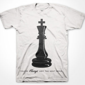 Chess Move T-Shirt - White