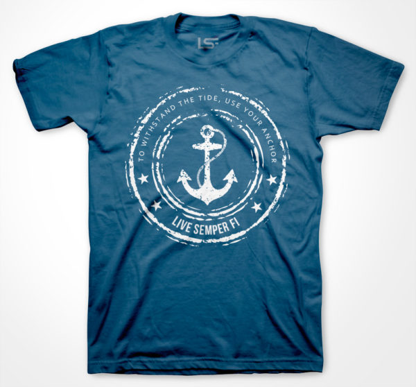 Anchor T-Shirt - Navy