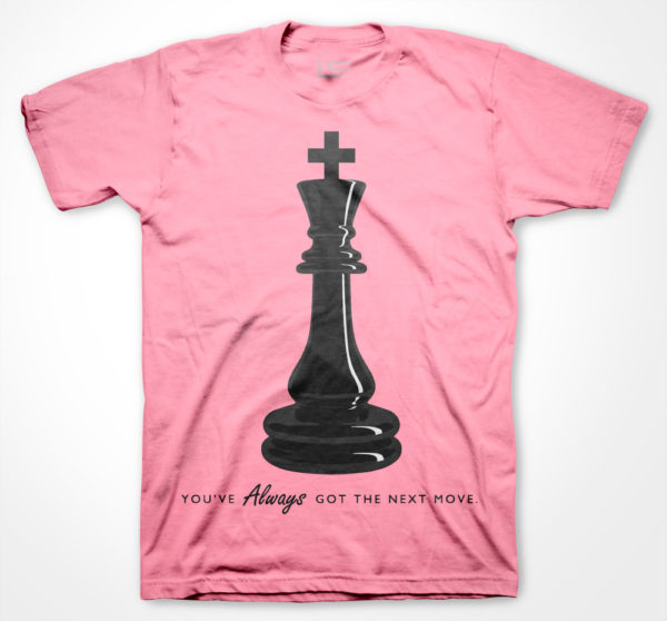 Chess Move T-Shirt - Pink