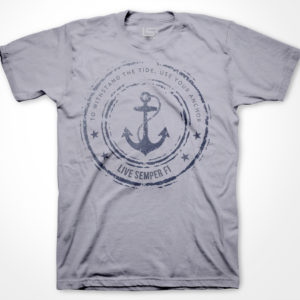 Anchor T-Shirt - Heather Gray