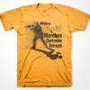 Light Marches-T-Shirts-Gold