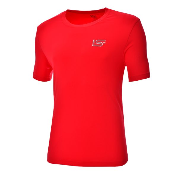 LSF Moisture Wicking Tee - Red