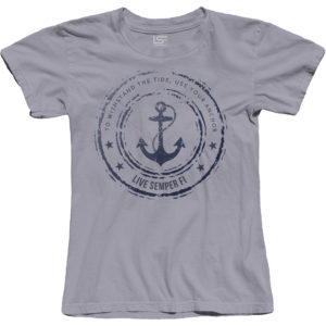 Anchor- T- Shirt- Heather Grey
