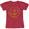 Anchor- T- Shirt- Red