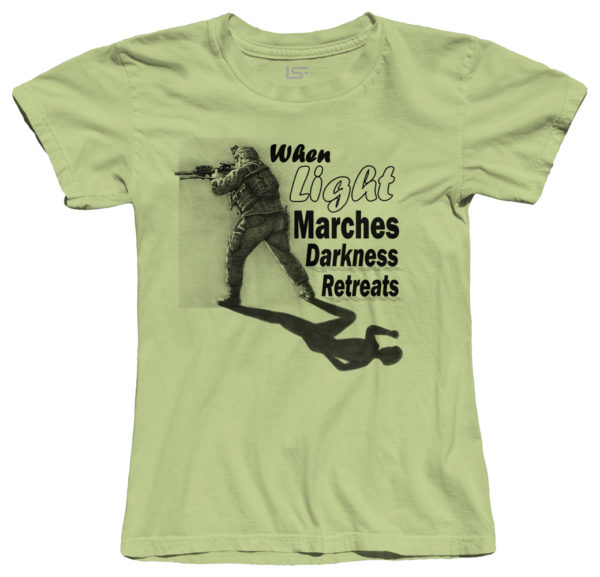 Light Marches- T-Shirts-Key Lime