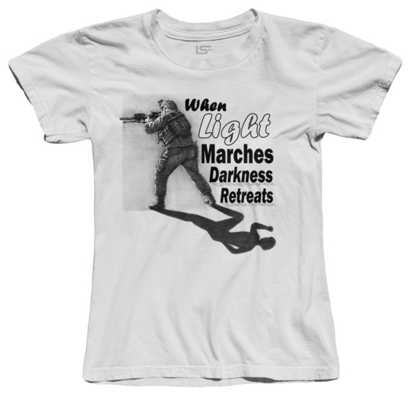 Light Marches- T-Shirts-White