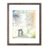 "Where is the Bliss" Framed Print