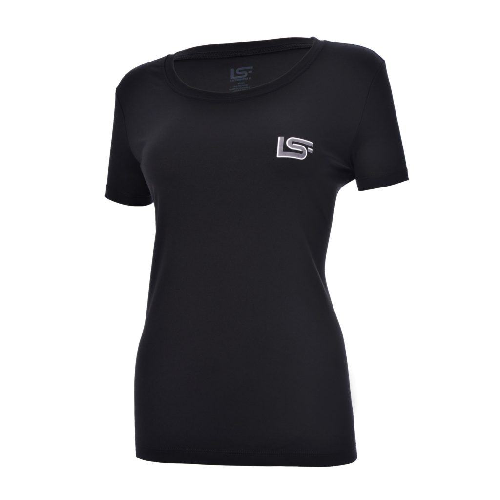 LSF Moisture Wicking Tee- T-Shirts- Black and White